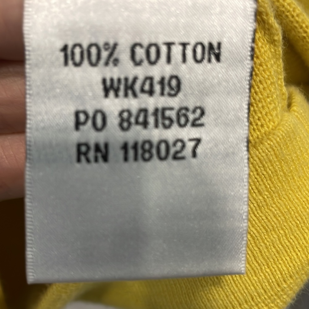 Boden Women's Yellow Double Breasted Knit Blazer Sz 12 - Picture 6 of 7